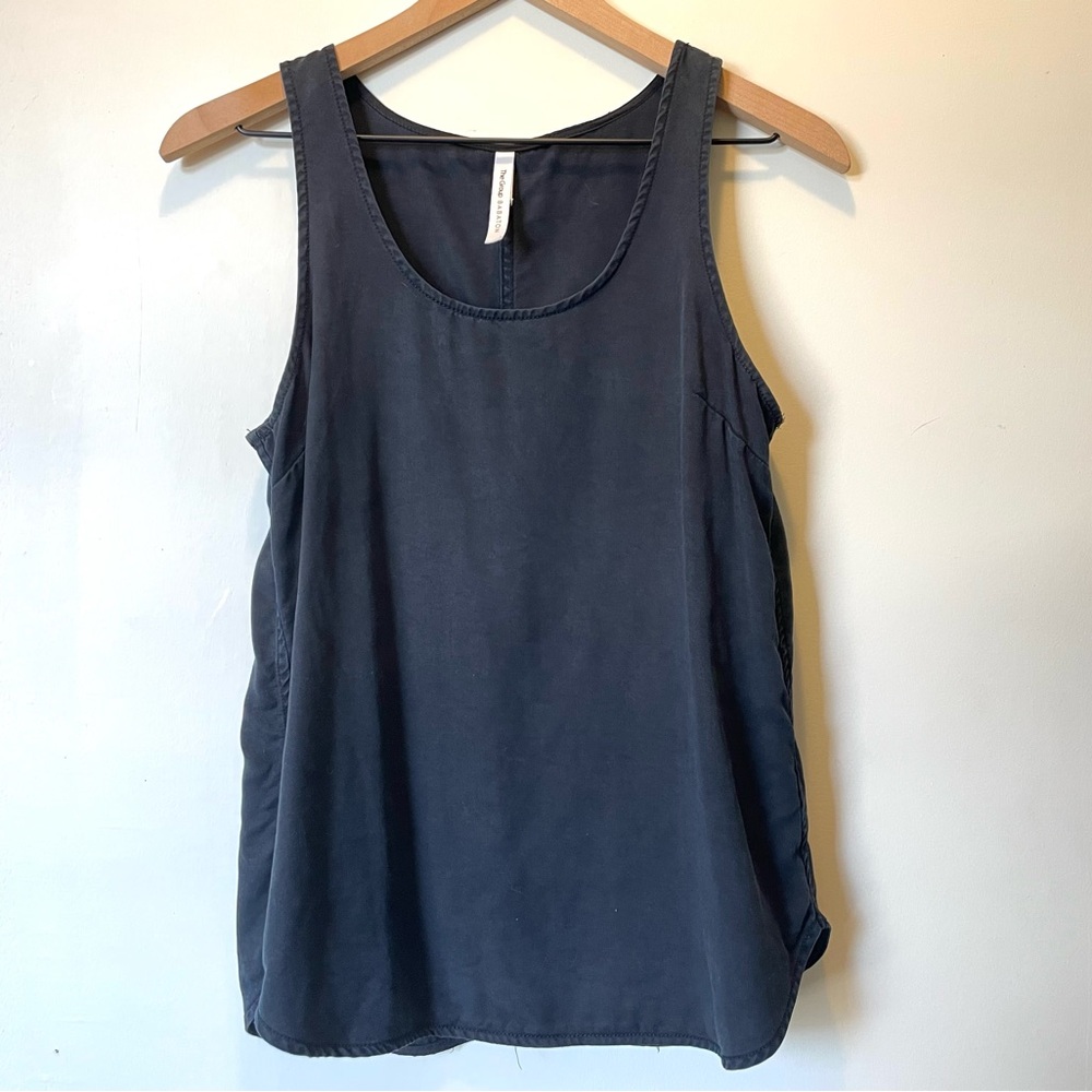 Babaton Aritzia Sleeveless Top - Navy Blue